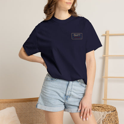 Can't Never Did T-Shirt — Vintage Mechanic Name Patch Funny Graphic Tee