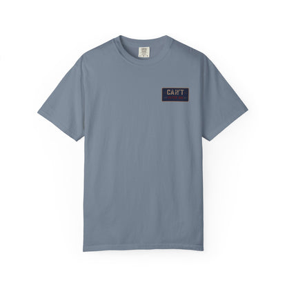 Can't Never Did T-Shirt — Vintage Mechanic Name Patch Funny Graphic Tee