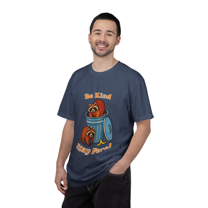 Be Kind Stay Feral – Retro Raccoon Graphic Tee