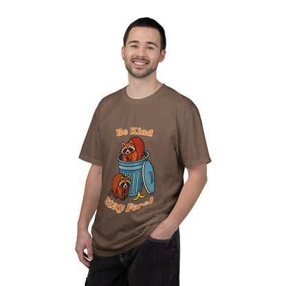 Be Kind Stay Feral – Retro Raccoon Graphic Tee